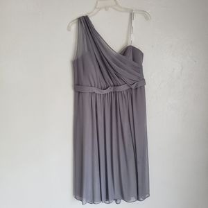 Grey Bridesmaid Dress